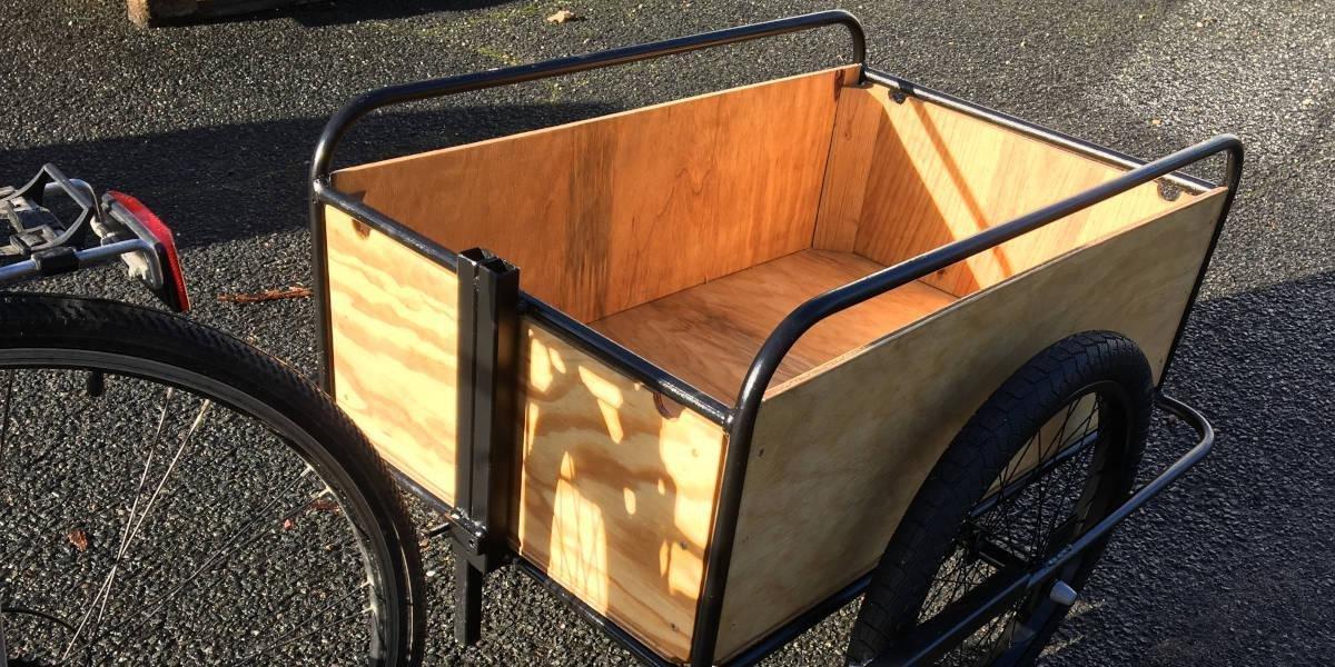 Construction d'une carriole à vélo ou à pied